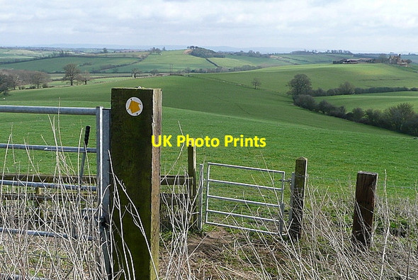 Photo 6"x4" Footpath towards Chiltonpark Farm Brill\/SP6513 c2012