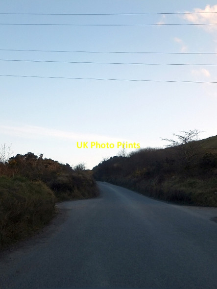 Photo 6"x4" Road to Hensbarrow Downs Coldvreath c2012