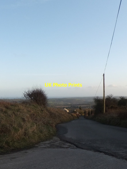 Photo 6"x4" Greensplat Road leading to St Austell  St Austell c2012