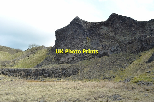 Photo 6"x4" Calton Hill Quarry Blackwell\/SK1272 c2012