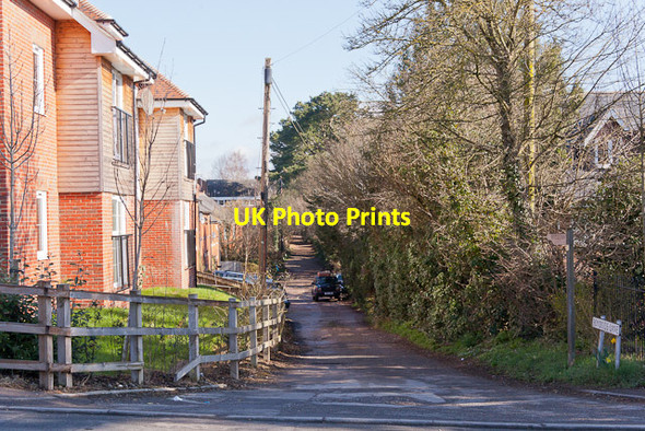 Photo 6"x4" Pondside Lane Newtown\/SU5417 c2012