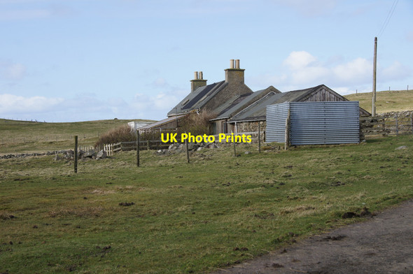 Photo 6"x4" Burragarth, Westing Underhoull c2012