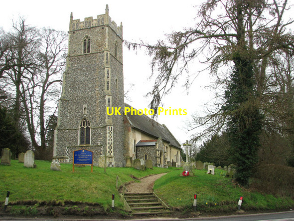 Photo 6"x4" St Peter's church in Brampton Brampton\/TM4381 c2012 P1