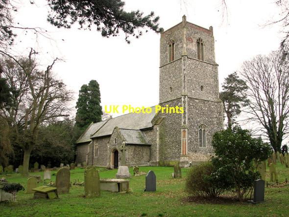 Photo 6"x4" St Peter's church in Weston Weston\/TM4287 c2012