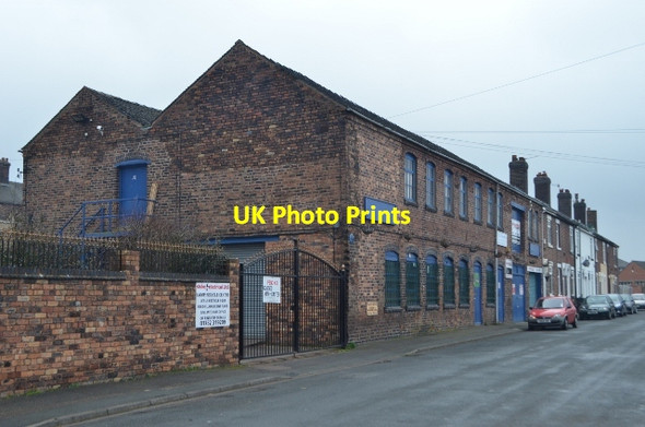 Photo 6"x4" Works in Longton Adderley Green\/SJ9144 c2012