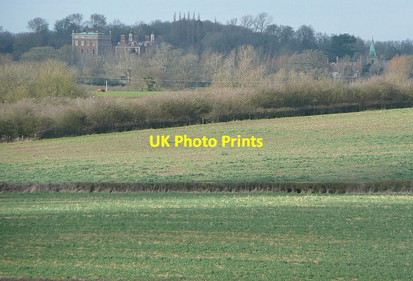 Photo 6"x4" View towards Wotton House Ashendon c2012