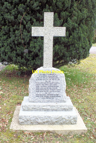 Photo 6"x4" War Memorial Blackborough\/ST0909 c2012