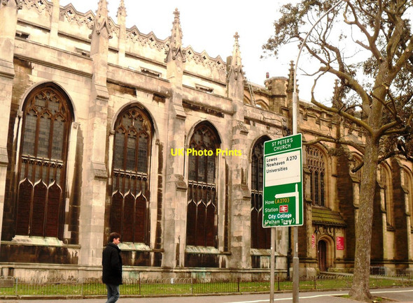 Photo 6"x4" West side (liturgical south), St. Peter's, Brighton Brighton\/TQ3106 c2012