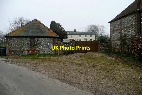 Photo 6"x4" Hare Warren Farm Litchfield c2012