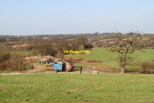 Photo 6"x4" View From The London Equestrian Centre Finchley c2012