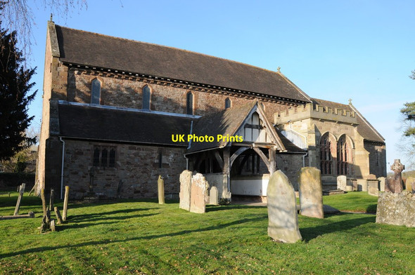 Photo 6"x4" Bosbury church Bosbury c2012