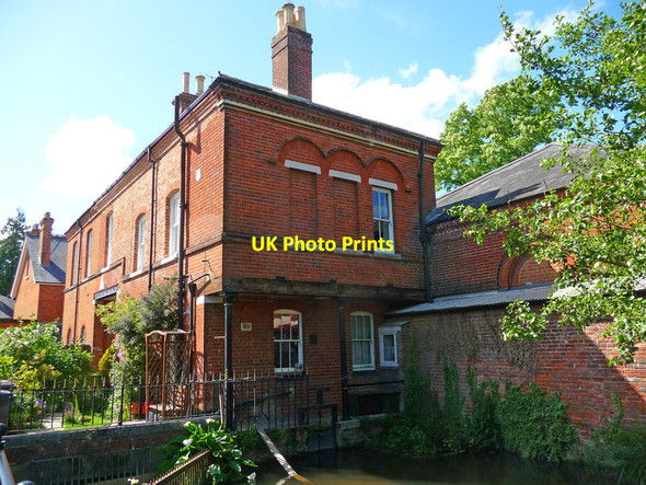 Photo 6"x4" Romsey - Abbey Water Romsey c2011