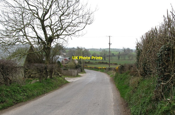 Photo 6"x4" Settlement at the lower end of Carnacally Road Jerrettspass c2012