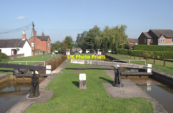 Photo 6"x4" Thurlwood Lower Locks No 54, Cheshire Alsager c2011