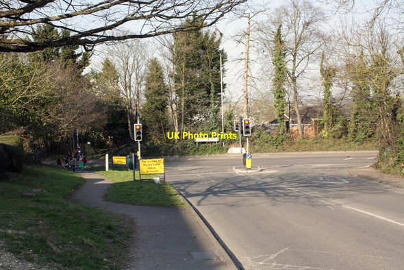 Photo 6"x4" Junction of Long Lane and Oxford Road Mapledurham c2012