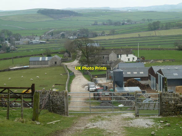 Photo 6"x4" Looking down Eldon Lane to Peak Forest Old Dam c2012