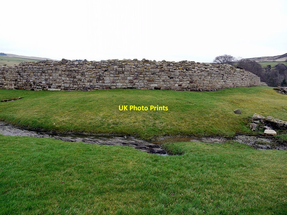 Photo 6"x4" South-west corner of Vindoland Roman Fort Birkshaw\/NY7765 c2012