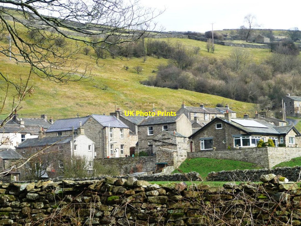 Photo 6"x4" The east end of Gunnerside Gunnerside c2012