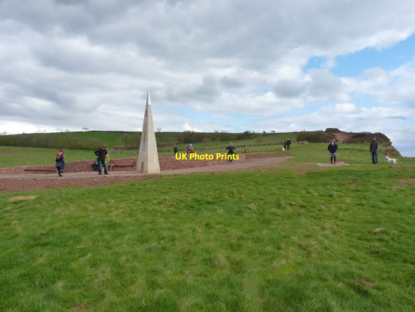 Photo 6"x4" At the Geoneedle on Orcombe Exmouth c2012