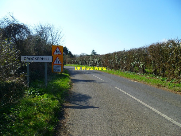 Photo 6"x4" The road into Crockerhill from the north Crockerhill\/SU9207 c2012