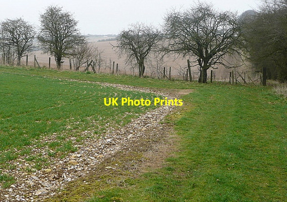 Photo 6"x4" Along the Portway Litchfield c2012