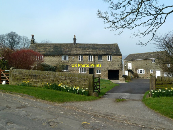Photo 6"x4" Manor Farm at Brightholmlee Brightholmlee c2012