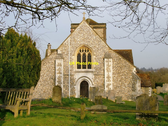 Photo 6"x4" St Margaret's Church, Chipstead Coulsdon c2012