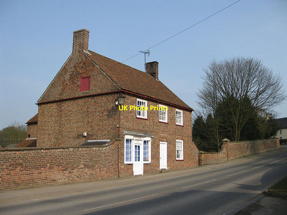 Photo 6"x4" Village butcher, Sledmere Sledmere c2012