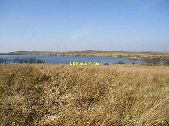 Photo 6"x4" Roughrigg Reservoir [11] Moffat Mills c2012