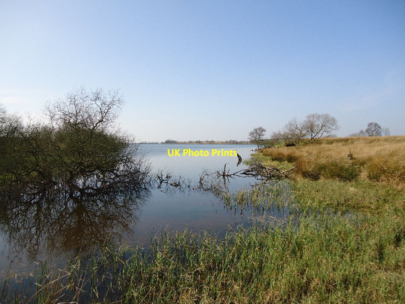 Photo 6"x4" Roughrigg Reservoir [12] Moffat Mills c2012