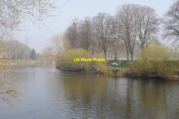 Photo 6"x4" River Severn by Pitchcroft Worcester c2012