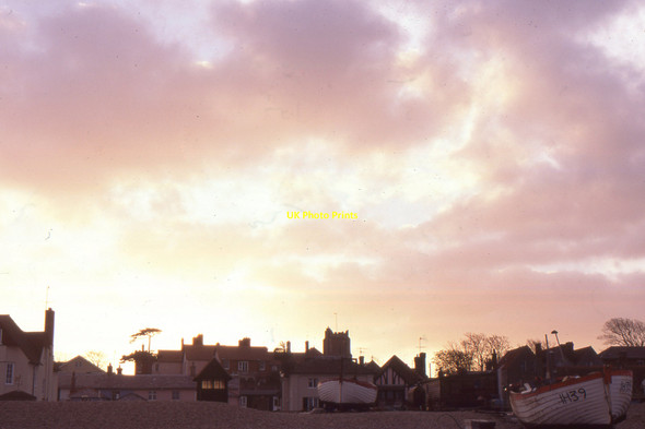 Photo 6"x4" Aldeburgh from the shore Aldeburgh c1997