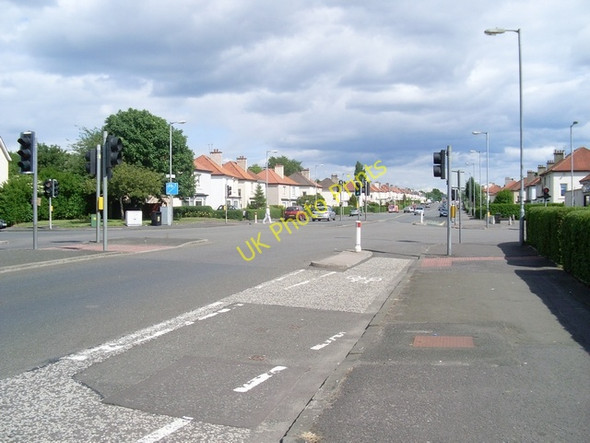Photo 6"x4" Traffic lights at Dyke Road Knightswood c2008