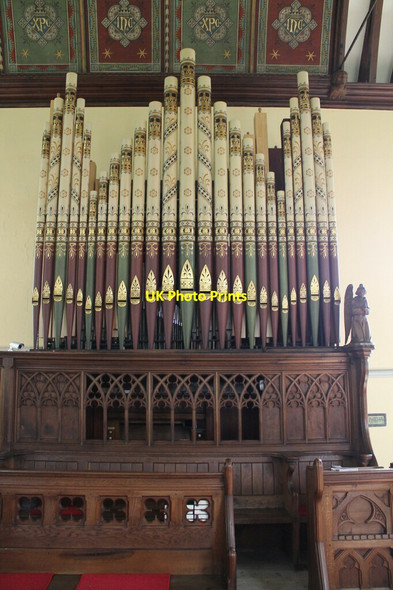 Photo 6"x4" Organ in St Hilary's church, Spridlington Spridlington c2012