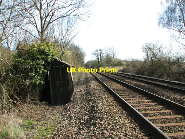 Photo 6"x4" Plate layer's hut beside the railway line, Strumpshaw Fen Brundall c2012