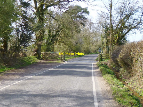 Photo 6"x4" Stuckton, cattle grid Fordingbridge c2012