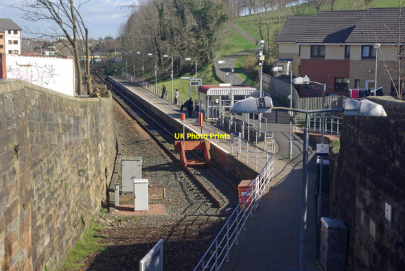 Photo 6"x4" Paisley Canal Station Paisley c2012