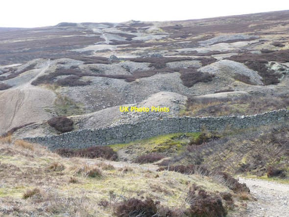 Photo 6"x4" Bridleway climbing up to Forefield Rake Whaw c2012
