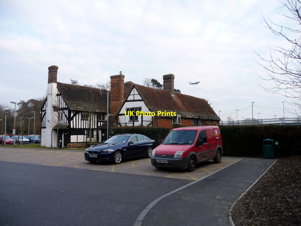 Photo 6"x4" Car Park, Courtyard Marriott Hotel, Gatwick Horley\/TQ2843 c2012