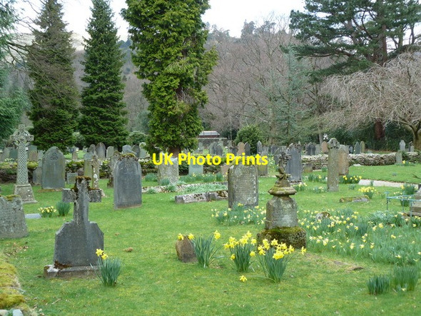 Photo 6"x4" St Patrick's Church, Patterdale, Graveyard Patterdale c2012