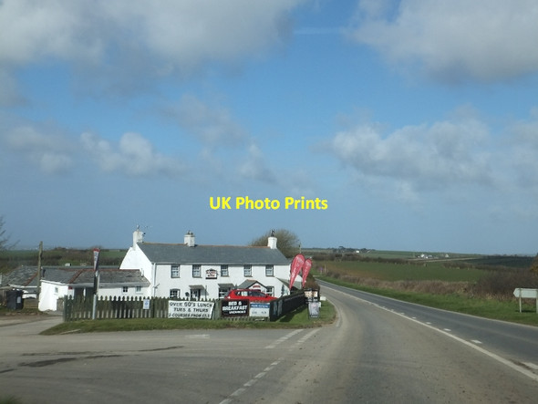 Photo 6"x4" Halfway House (inn) at St Jidgey St Jidgey c2012