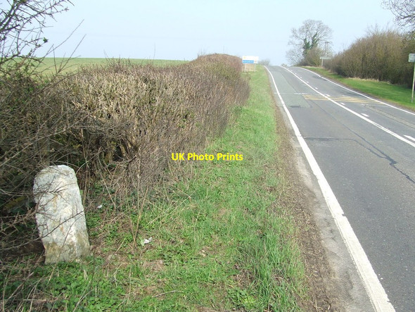 Photo 6"x4" Boundary Stone Folkingham c2012