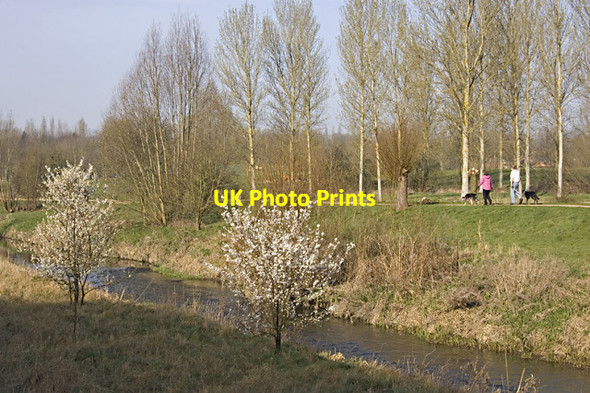 Photo 6"x4" Riverside walk, Milton Keynes Milton Keynes c2012