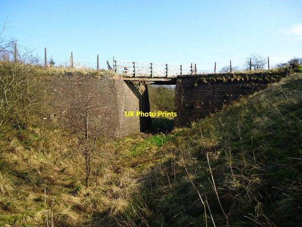 Photo 6"x4" Easter Dunsiston, dangerous bridge [2] Moffat Mills c2012