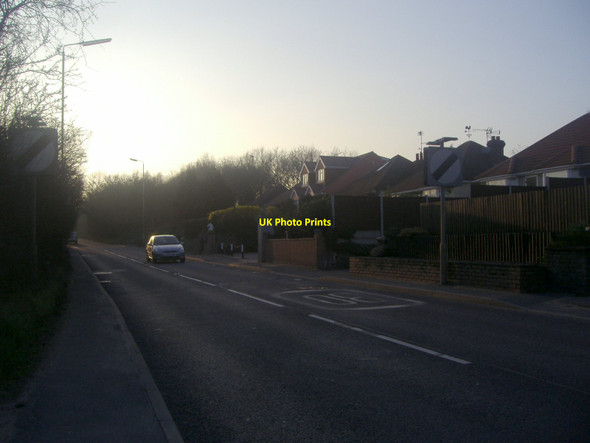Photo 6"x4" Leaving Borough Green on Maidstone Road Borough Green c2012