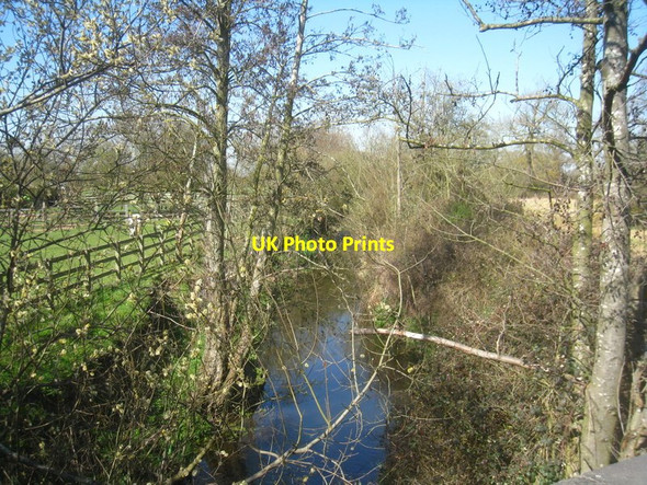 Photo 6"x4" Foudry Brook from Grazeley Bridge Poundgreen c2012