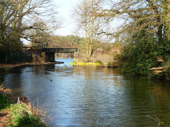 Photo 6"x4" Railway bridge over the Basingstoke Canal Farnborough\/SU8754 c2012