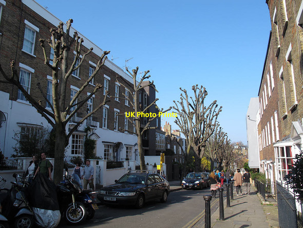 Photo 6"x4" Flask Walk, Hampstead Hampstead\/TQ2685 c2012
