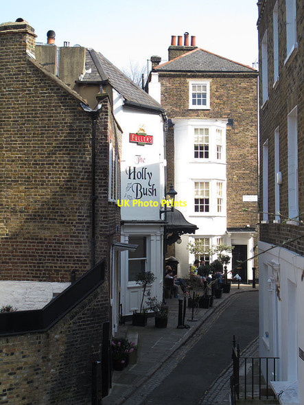 Photo 6"x4" The Hollybush in Hampstead Hampstead\/TQ2685 c2012
