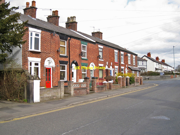 Photo 6"x4" Terraced housing in Holmes Chapel Road Congleton c2012